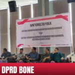 Bapenperda DPRD Kab. Bone Mengadakan Konsultasi Publik Untuk Menyusun Draft Ranperda