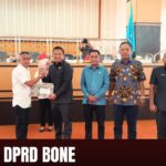 Rapat Paripurna Penyerahan Keputusan DPRD Terhadap Rekomendasi LKPJ Bupati Bone T. A 2023
